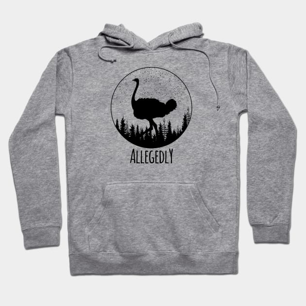 allegedly Hoodie by Truntlessart